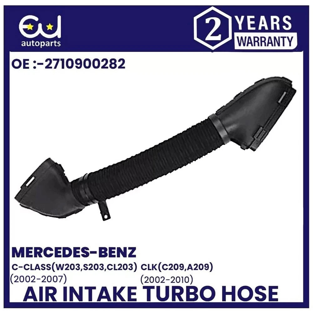 AIR INTAKE PIPE FOR MERCEDES C CLASS CLK CLC C160 C180 C200 2710900282 UK STOCK